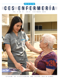 Portada Revista CES Enfermería Vol 3 no. 2 2022