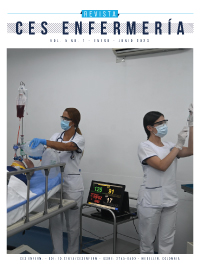 Portada Revista CES Enfermería Vol 5 no. 1 2024
