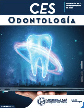 					Ver Vol. 34 Núm. 1 (2021): CES Odontología
				