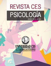 					View Vol. 12 No. 2 (2019): CES Psicología
				