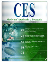 					Ver Vol. 2 Núm. 1 (2007): CES Medicina Veterinaria y Zootecnia
				