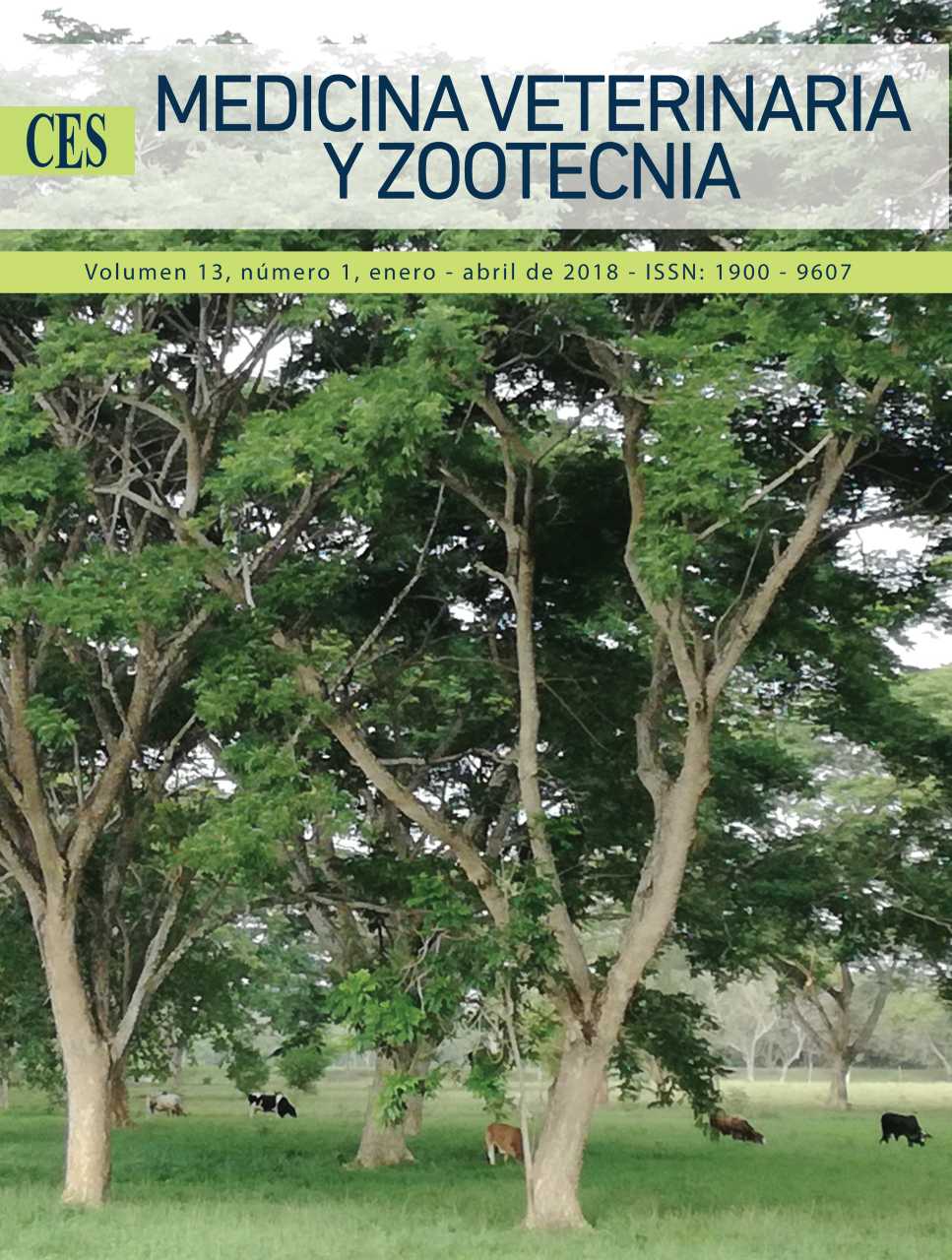 					Ver Vol. 13 Núm. 1 (2018): CES Medicina Veterinaria y Zootecnia
				