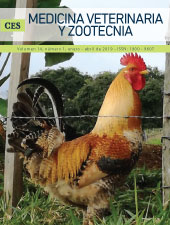 					Ver Vol. 14 Núm. 1 (2019): CES Medicina Veterinaria y Zootecnia
				