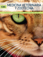 					View Vol. 15 No. 1 (2020): CES Medicina Veterinaria y Zootecnia
				