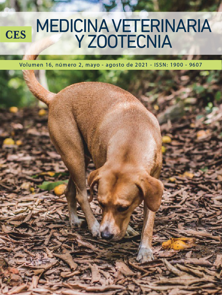 					Visualizar v. 16 n. 2 (2021): CES Medicina Veterinaria y Zootecnia
				